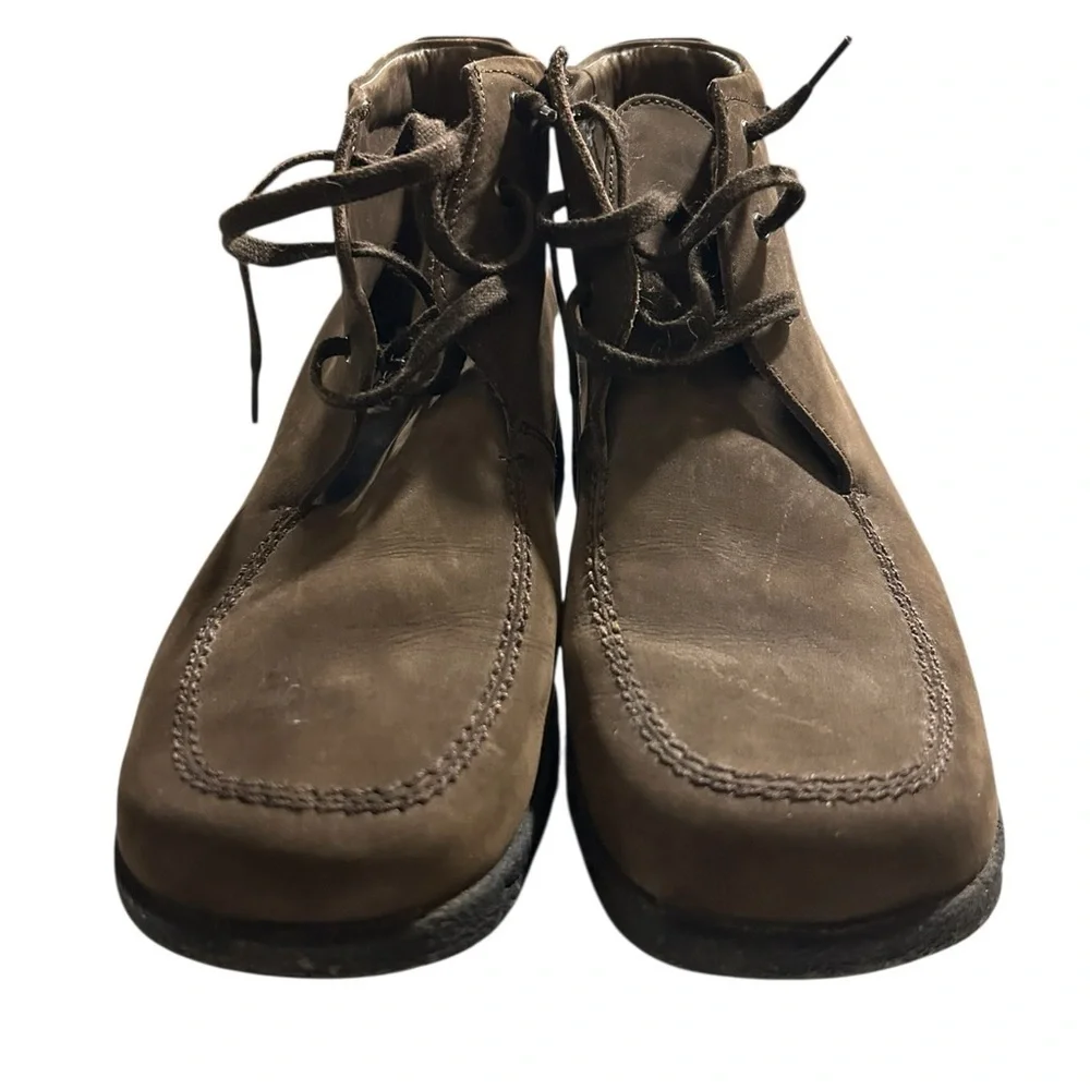 Mephisto Brown Suede Desert Chukka Boots | Size 10